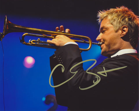 CHRIS BOTTI SIGNED 8X10 PHOTO 10