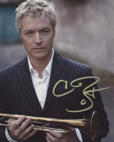 CHRIS BOTTI SIGNED 8X10 PHOTO 8