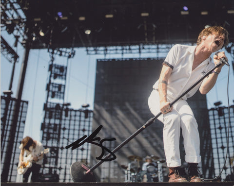 MATT SHULTZ SIGNED CAGE THE ELEPHANT 8X10 PHOTO 8
