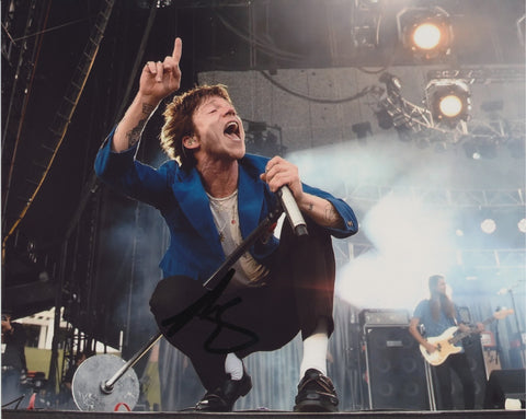 MATT SHULTZ SIGNED CAGE THE ELEPHANT 8X10 PHOTO  9
