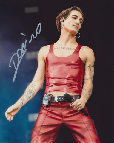 DAMIANO DAVID SIGNED 8X10 PHOTO 3
