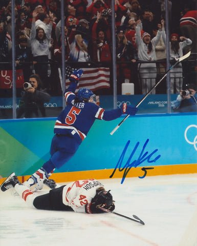 MEGAN KELLER SIGNED TEAM USA 2026 OLYMPICS 8X10 PHOTO