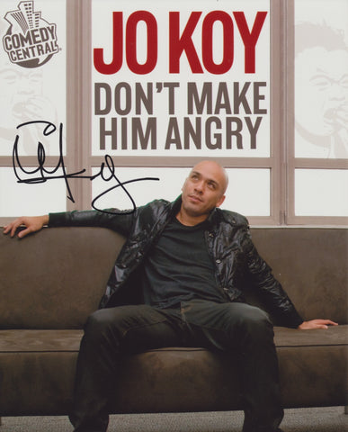 JO KOY SIGNED DON'T MAKE HIM ANGRY 8X10 PHOTO