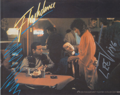LEE VING SIGNED FLASHDANCE 8X10 PHOTO