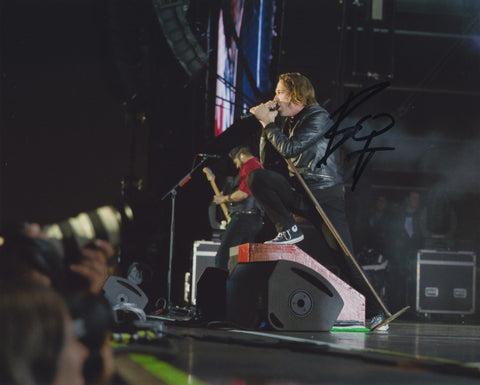 BEN KOWALEWICZ SIGNED BILLY TALENT 8X10 5