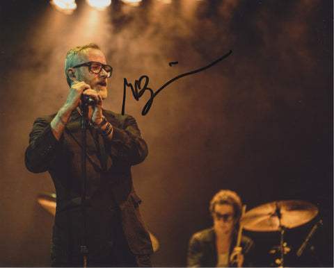 MATT BERNINGER SIGNED THE NATIONAL 8X10 PHOTO 16
