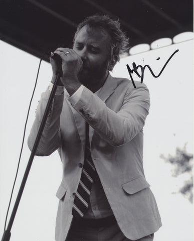 MATT BERNINGER SIGNED THE NATIONAL 8X10 PHOTO 5