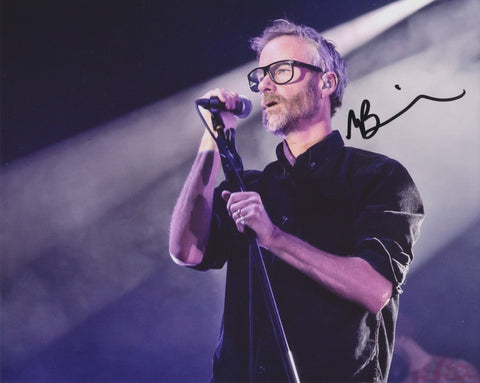 MATT BERNINGER SIGNED THE NATIONAL 8X10 PHOTO 15