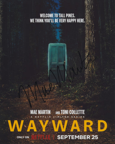 MAE MARTIN SIGNED WAYWARD 8X10 PHOTO 3