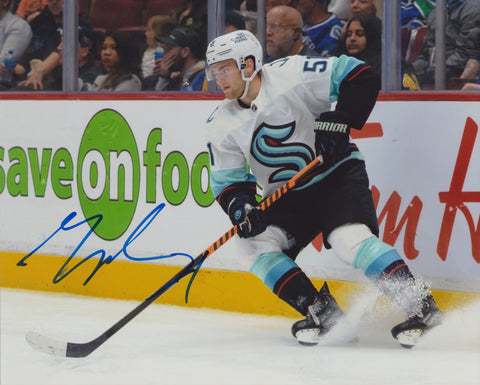 SHANE WRIGHT SIGNED SEATTLE KRAKEN 8X10 PHOTO 2