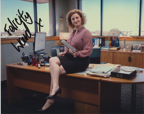 FELICITY WARD SIGNED THE OFFICE AUSTRALIA 8X10 PHOTO 2