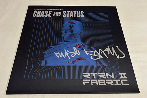 SAUL MILTON SIGNED CHASE & STATUS RTRN II FABRIC VINYL RECORD ACOA