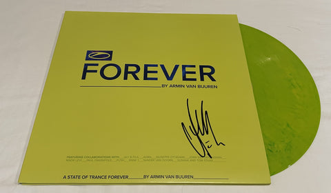 ARMIN VAN BUUREN SIGNED FOREVER VINYL RECORD JSA