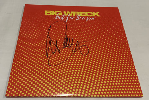 IAN THORNLEY SIGNED BIG WRECK BUT FOR THE SUN VINYL RECORD JSA