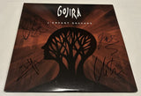 GOJIRA SIGNED L'ENFANT SAUVAGE VINYL RECORD JSA