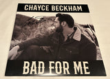CHAYCE BECKHAM SIGNED BAD FOR ME VINYL RECORD JSA