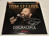 TOM SEGURA SIGNED DISGRACEFUL VINYL RECORD JSA