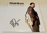 RICKY GERVAIS SIGNED THE OFFICE DAVID BRENT LIFE ON THE ROAD VINYL RECORD JSA