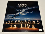 GARETH EMERY SIGNED 100 REASONS TO LIVE 12X12 PHOTO ACOA