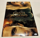 DOUG LIMAN SIGNED CHAOS WALKING 12X18 MOVIE POSTER 2 ACOA
