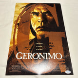 WES STUDI SIGNED GERONIMO 12X18 MOVIE POSTER ACOA