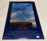 JOHN BADHAM SIGNED SHORT CIRCUIT 12X18 MOVIE POSTER JSA