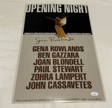 GENA ROWLANDS SIGNED OPENING NIGHT 12X18 MOVIE POSTER JSA