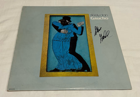 STEVE GADD SIGNED STEELY DAN GAUCHO VINYL RECORD ACOA