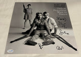 BELLE AND SEBASTIAN SIGNED GIRLS IN PEACETIME 12X12 PHOTO ACOA