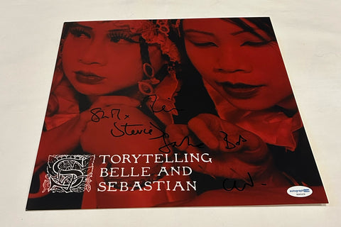 BELLE AND SEBASTIAN SIGNED STORYTELLING 12X12 PHOTO ACOA