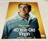 STEVE CARELL SIGNED THE 40 YEAR OLD VIRGIN 11X14 PHOTO JSA