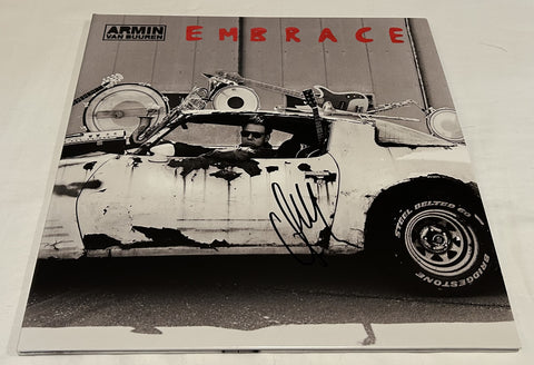 ARMIN VAN BUUREN SIGNED EMBRACE VINYL RECORD JSA