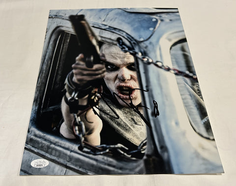 NICHOLAS HOULT SIGNED MAD MAX: FURY ROAD 11X14 PHOTO JSA