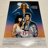 LAUREN HUTTON SIGNED ONCE BITTEN 12X18 MOVIE POSTER ACOA