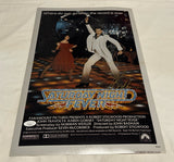 JOHN BADHAM SIGNED SATURDAY NIGHT FEVER 12X18 MOVIE POSTER 2 JSA