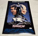 PAUL VERHOEVEN SIGNED ROBOCOP 12X18 MOVIE POSTER 2 JSA
