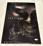 ETHAN HAWKE SIGNED THE PURGE 12X18 MOVIE POSTER JSA