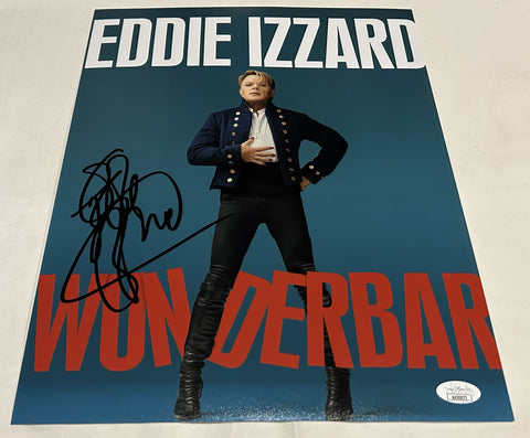EDDIE IZZARD SIGNED WUNDERBAR 11X14 PHOTO JSA