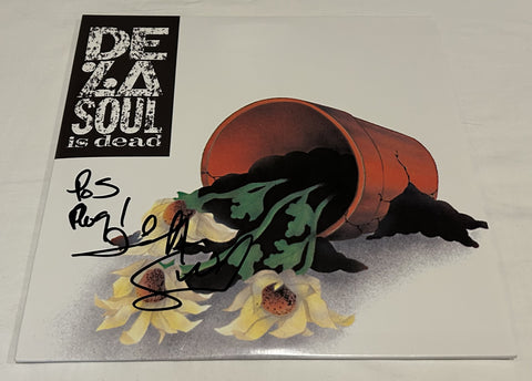 POSDNUOS SIGNED DE LA SOUL IS DEAD VINYL RECORD JSA