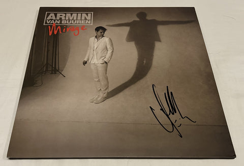 ARMIN VAN BUUREN SIGNED MIRAGE VINYL RECORD JSA
