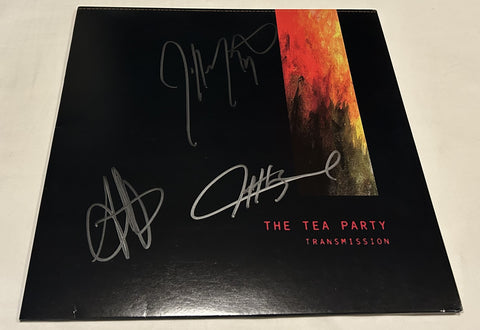 THE TEA PARTY SIGNED TRANSMISSION VINYL RECORD JSA