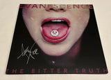 AMY LEE SIGNED EVANESCENCE THE BITTER TRUTH VINYL RECORD JSA