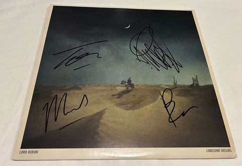 LORD HURON SIGNED LONESOME DREAMS VINYL RECORD JSA