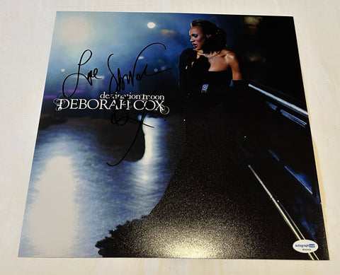 DEBORAH COX SIGNED DEDICATION MOON 12X12 PHOTO ACOA