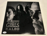 KALEO SIGNED ALL THE PRETTY GIRLS 12X12 PHOTO ACOA