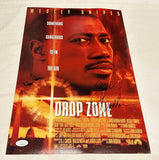 JOHN BADHAM SIGNED DROP ZONE 12X18 MOVIE POSTER JSA
