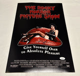 SUSAN SARANDON SIGNED THE ROCKY HORROR PICTURE SHOW 12X18 MOVIE POSTER JSA