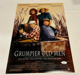 SOPHIA LOREN SIGNED GRUMPIER OLD MEN 12X18 MOVIE POSTER JSA