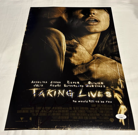 ETHAN HAWKE SIGNED TAKING LIVES 12X18 MOVIE POSTER JSA