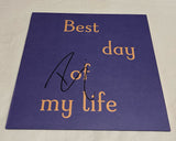 TOM ODELL SIGNED BEST DAY OF MY LIFE VINYL RECORD JSA